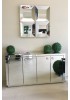 Agot Mirrored Sideboard W180